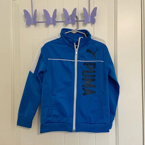 EUC | Puma boy’s zipper athletic jacket — size‎ 5